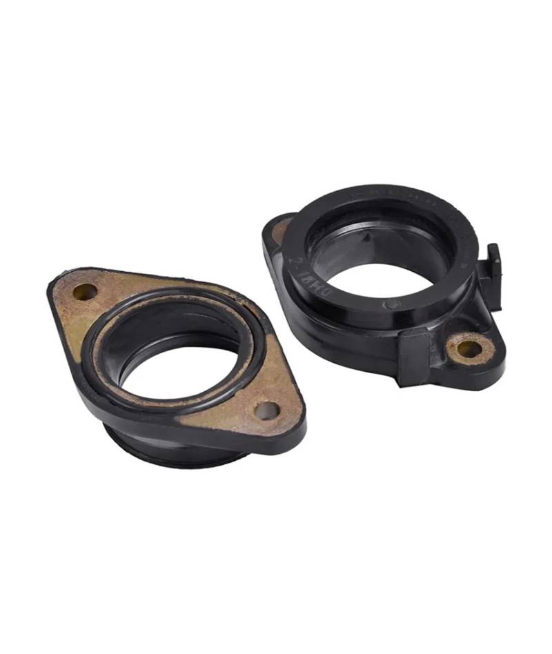 Motorrad Vergaser Lufteinlass Ansaugkrümmer Rohr Adapter Verbindungsstück Kleber Boot Carb for GSX1250 GSX1250FA 2010-14(2pc) von EVERKPI