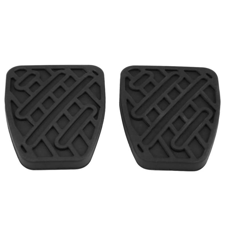 1 Paar Auto Rubber Brake Pedal Pad Gummiabdeckung für Qashqai 2007 2008 2009 2010 2011 2012 2013 2014 2015 2016 46531JD00A von EVGATSAUTO