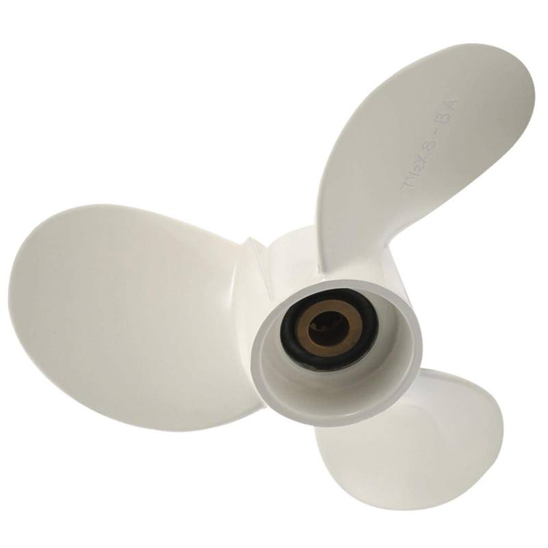 Außenbordmotor Propeller​, 7 1/2 X 8 BA 3-Blatt-Aluminiumpropeller Außenbordmotor für 4PS 5PS von EVGATSAUTO