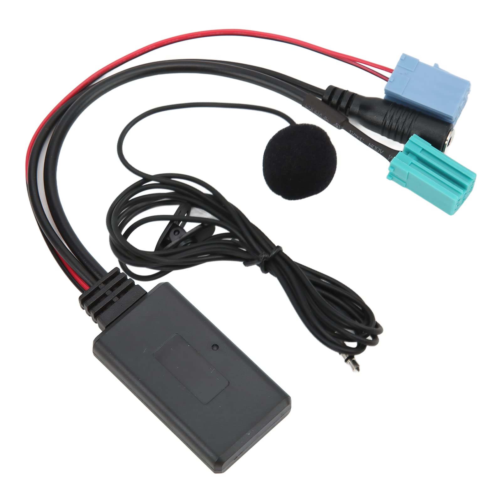 EVGATSAUTO Bluetooth AUX in Kabel, Autoradio Audio AUX Kabel MP3 Input Adapter Ersatz für Clio Espace Kangoo Laguna 2005-2011 von EVGATSAUTO