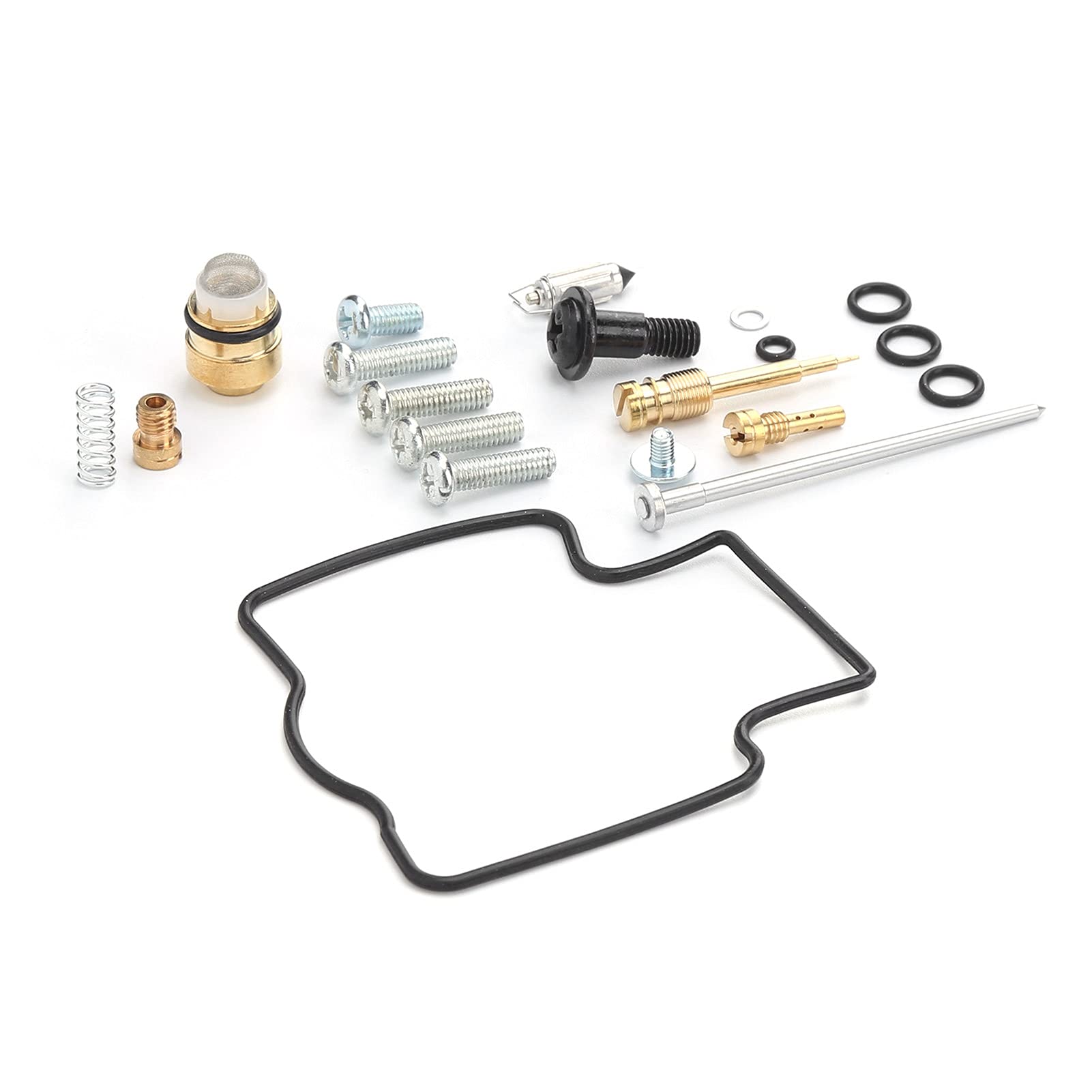 Carb Rebuild Kit, 4 Set Motorrad Vergaser Reparatur Kit Ersatz für ZX750 Ninja ZX7R 1996 Bis 2003 von EVGATSAUTO