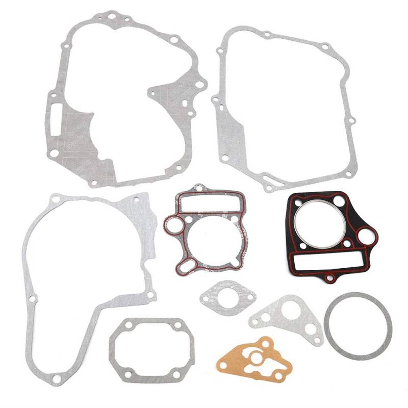 Ersatzmotor Zylinderkopfdichtungssatz, 50ccm 70ccm 90ccm 110ccm 125ccm Motor Einlassdichtung Stator Kupplung Dichtung Dichtungssatz von EVGATSAUTO