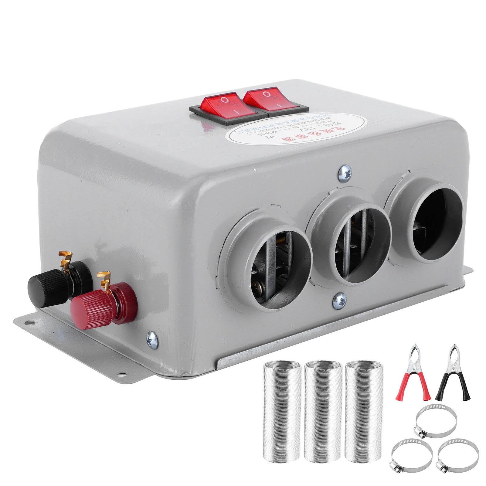 12v autoheizung 12 volt 12v mit akku Windschutzscheiben Entfroster, energiesparende 12 V 600 W-800 W Verschleißschutz Auto Heizung für Autoglas Camping von EVGATSAUTO