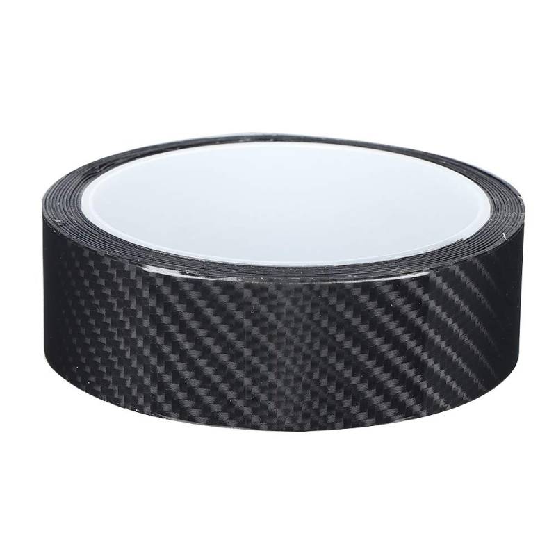 auto kantenschutz carbon tape Carbonfaser Aufkleber, Schwarzer Carbonfaser Schutzfilm Autotürkantenschutz Anti Kratzer Aufkleber(3CM*3M) von EVGATSAUTO