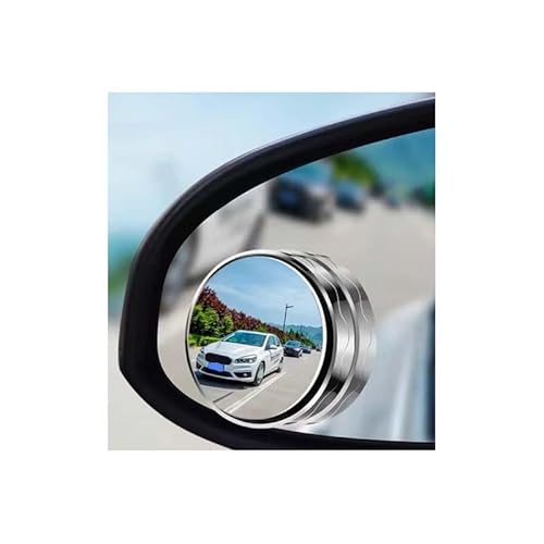 2 Stück Auto Toter-Winkel-Spiegel, für BMW E90 E91 E92 E93 M3 Stil e80 E81 E87 Verstellbarer WeitwinkelRückspiegel, 360 ° drehbarer Seitenspiegel für Auto,C von EVIMO