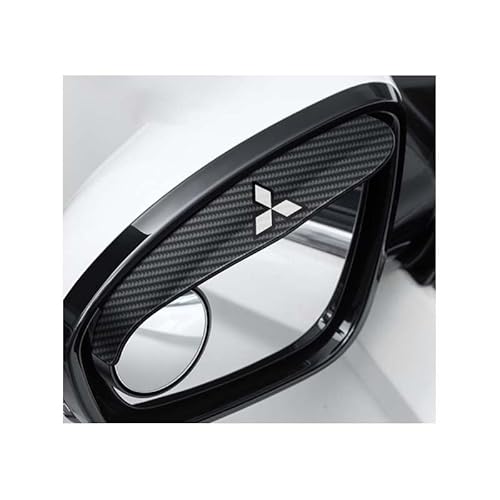 2 Stück Auto Toter-Winkel-Spiegel, für Mitsubishi Pajero Sport 2011-2024 Verstellbarer WeitwinkelRückspiegel, 360 ° drehbarer Seitenspiegel für Auto von EVIMO