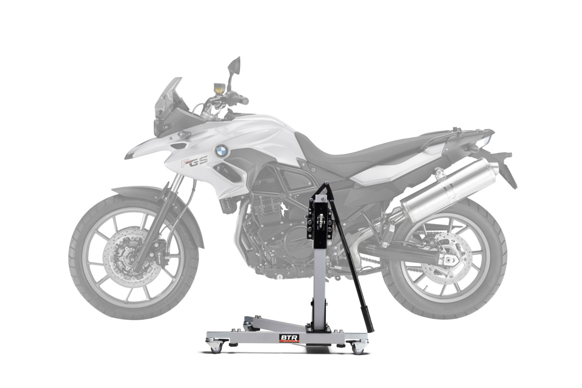 Zentralständer EVOLIFT® für BMW F700 GS 08-13 Shadow Edition (Grundfarbe: Grau) von EVOLIFT