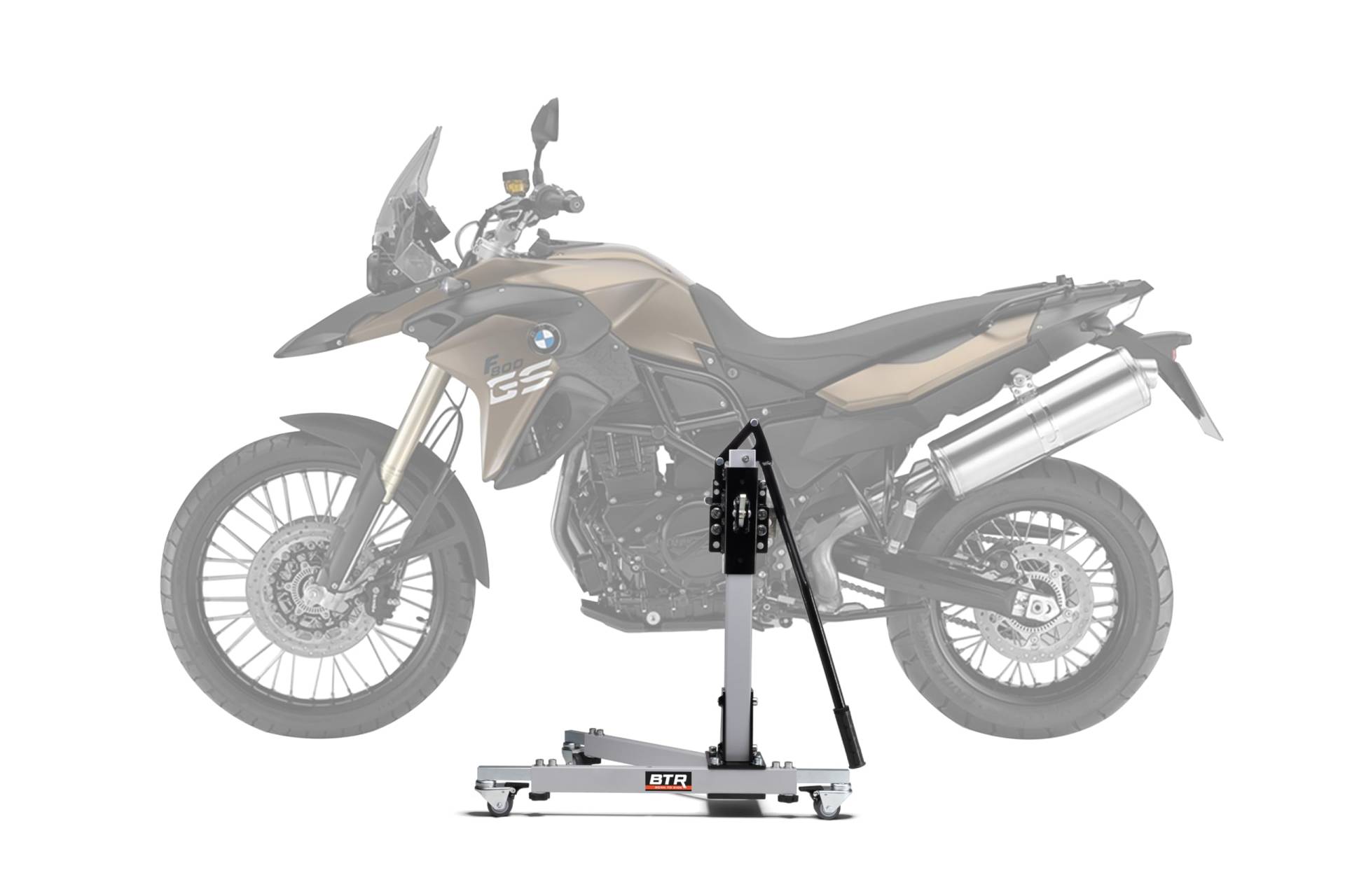 Zentralständer EVOLIFT® für BMW F800 GS 08-13 Shadow Edition (Grundfarbe: Grau) von EVOLIFT