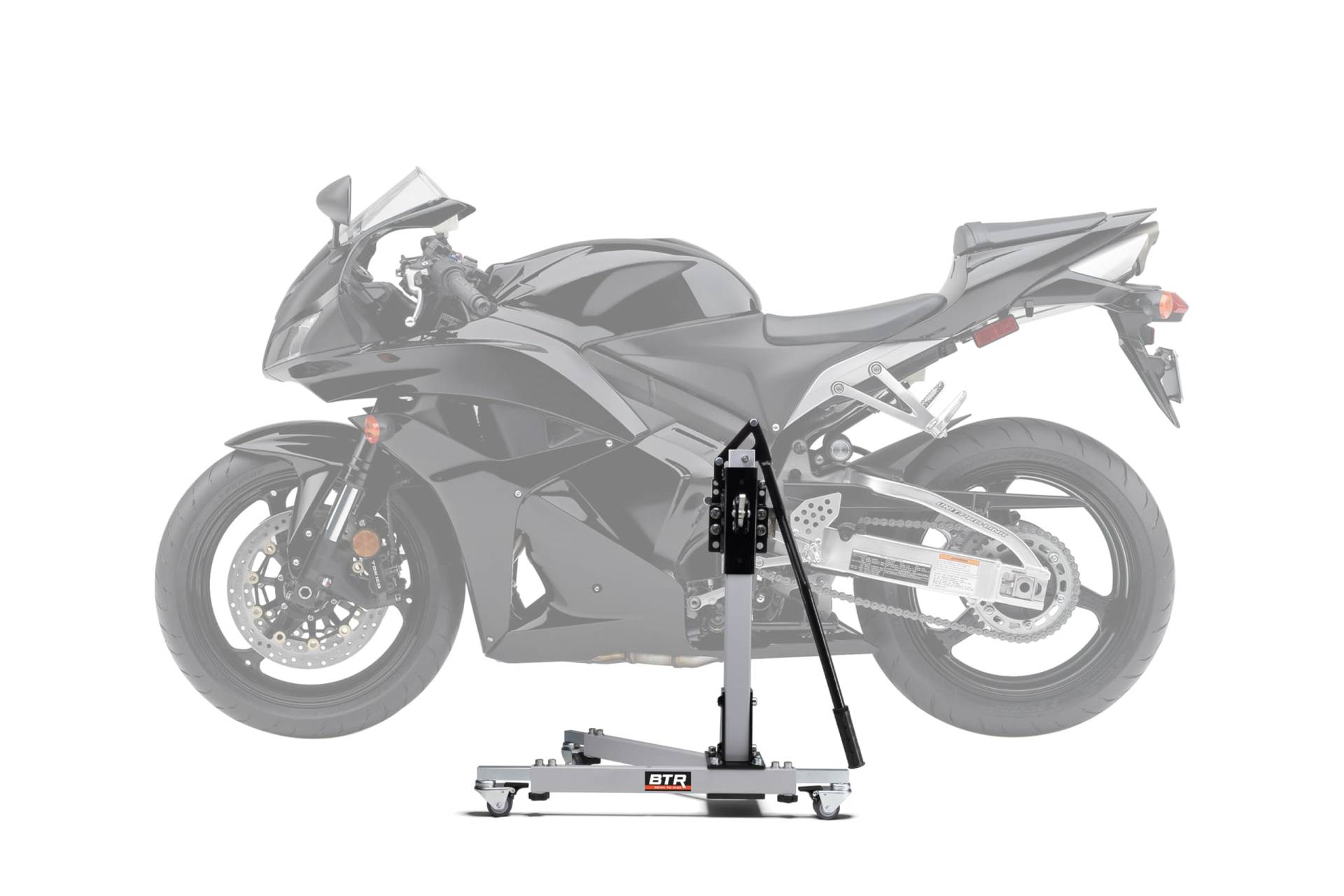 Zentralständer EVOLIFT® für Honda CBR 600RR 07-16 Shadow Edition (Grundfarbe: Grau) von EVOLIFT