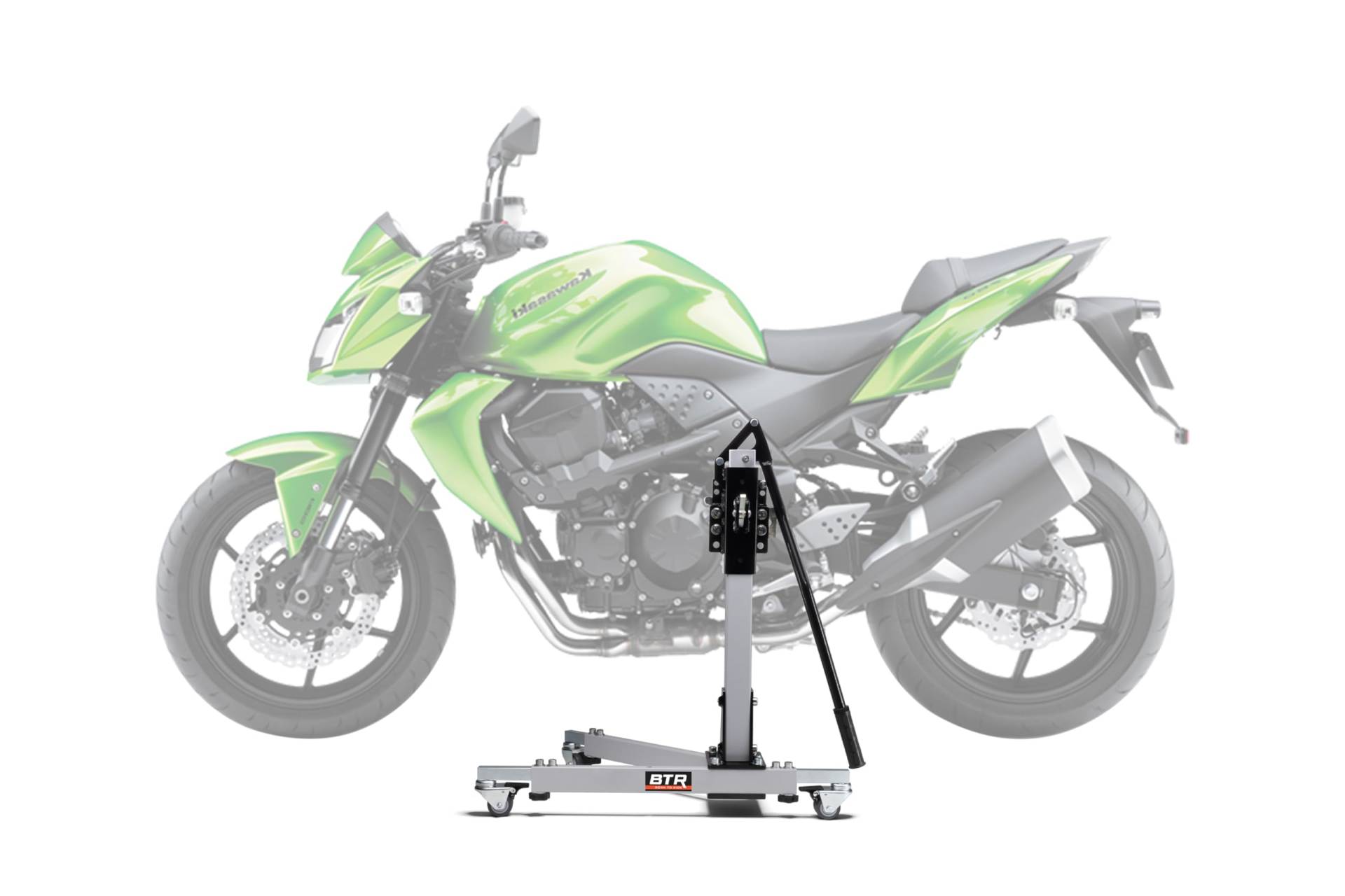 Zentralständer EVOLIFT® für Kawasaki Z750 07-12 Shadow Edition (Grundfarbe: Grau) von EVOLIFT