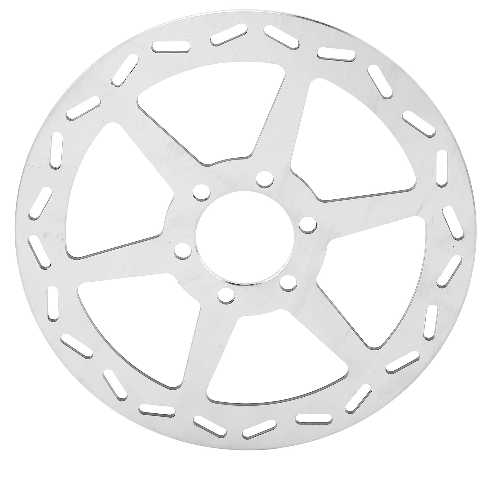 EVTSCAN 180-mm-Rotor Hochleistungsstahl, wärmeableitend, leichtes Design für Straße und Berge, universelle Passform, robust, sicheres Bremsen von EVTSCAN