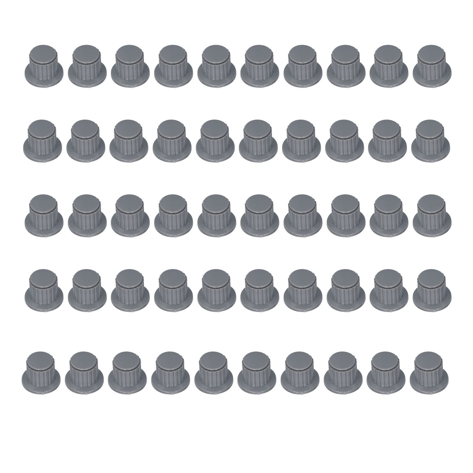 EVTSCAN 50pcs Potentiometer Knaufkappe glatte Burr rostfeste WH118 2W 20s Knopfkappe von EVTSCAN