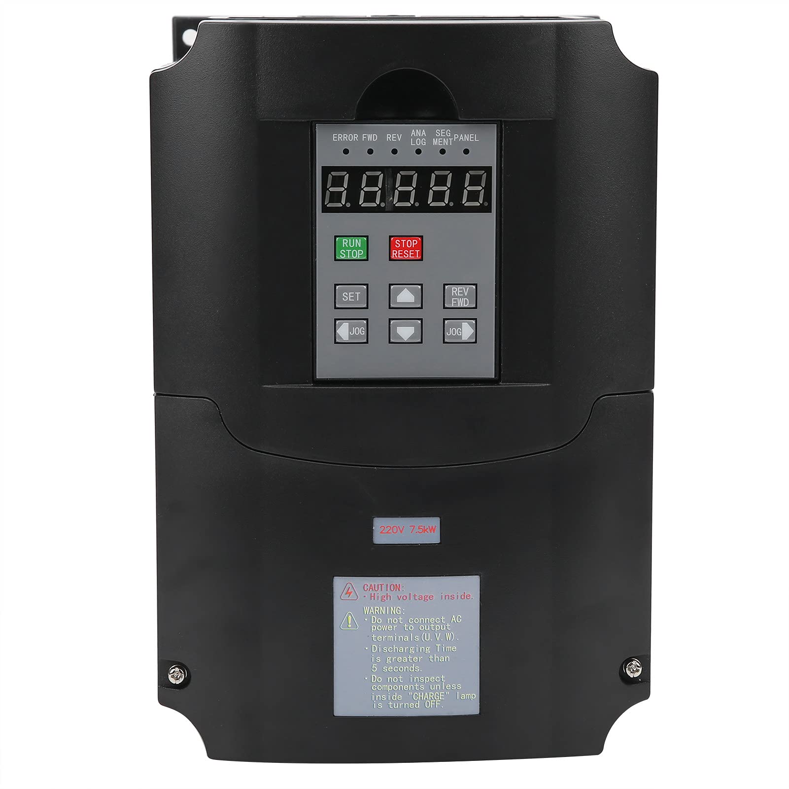 EVTSCAN 7,5 kW Motor Controller, Single Three Phase 180 250 V, 0 400 Hz Ausgang, effiziente Kühlung, intuitive Tastatur, für CNC von EVTSCAN