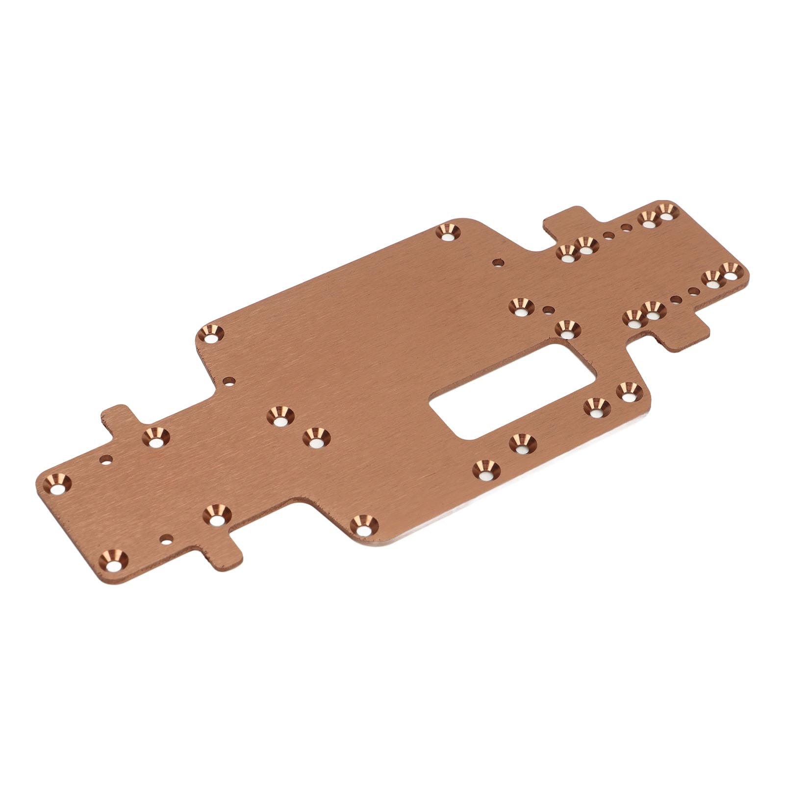 EVTSCAN Aluminiumlegierungs-Bodenplatten-Chassis-Ersatz für WLtoys 1/28 284161 RC-Car, robust, leicht, einfache Installation, verbesserte Stabilität und Leistung von EVTSCAN