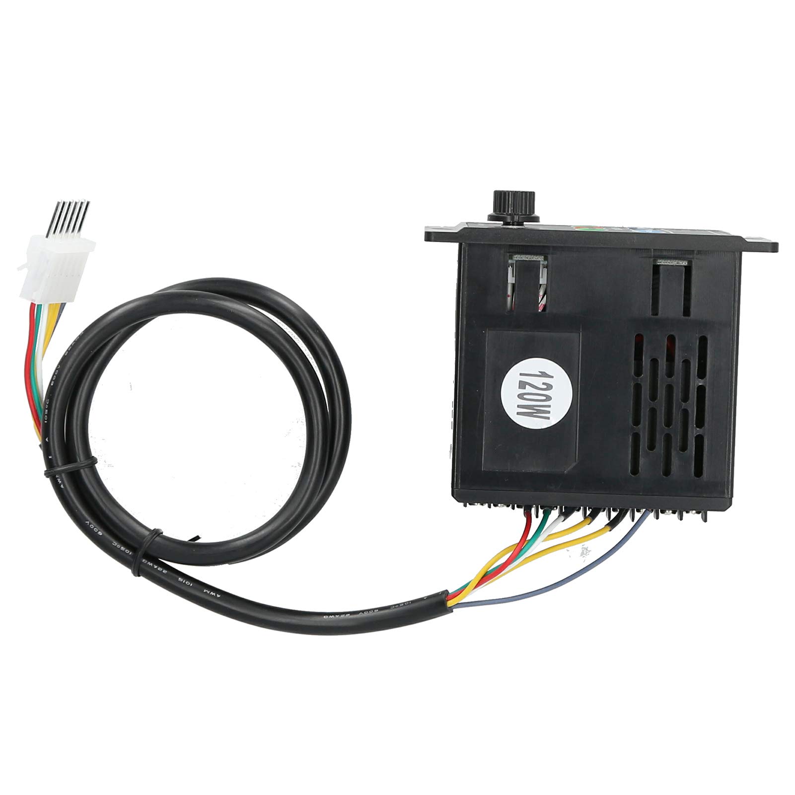 EVTSCan Micro Power Getriebe Motor Speed ​​Controller, einstellbare Drehzahl 90 1400, Softstartstopp, intelligente Taste, kompakte und einfache Installation für Hobbyisten und DIY (120W) von EVTSCAN