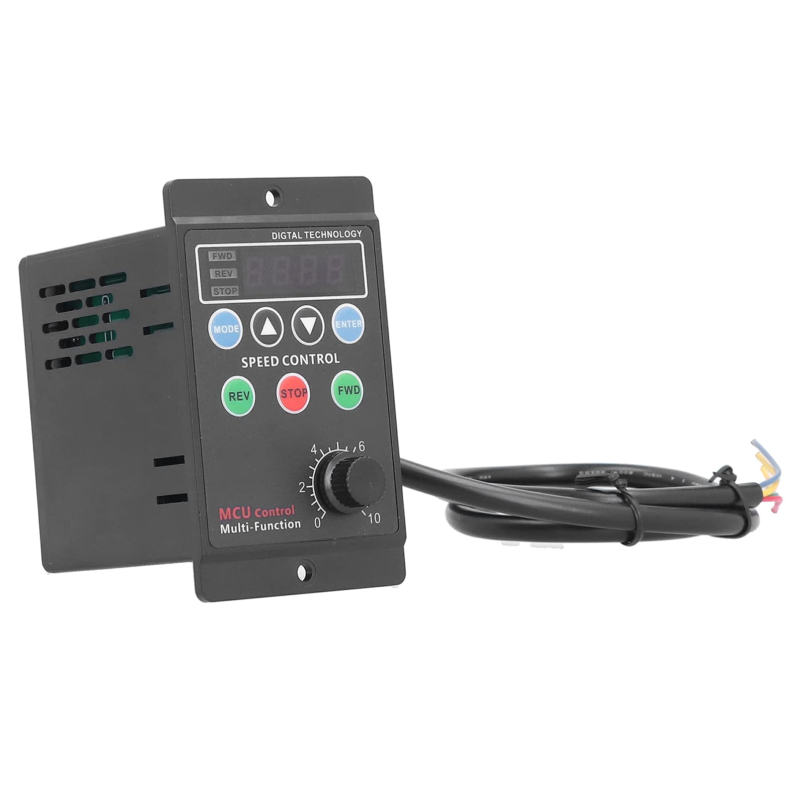 EVTSCan Micro Power Getriebe Motor Speed ​​Controller, einstellbare Drehzahl 90 1400, Softstartstopp, intelligente Taste, kompakte und einfache Installation für Hobbyisten und DIY (15W) von EVTSCAN