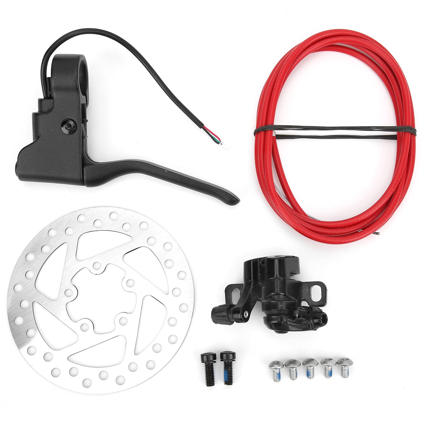 Elektroroller 120 mm Scheibenbremsrotor-Set mit Bremsleitungsgriff für M365 Pro von EVTSCAN