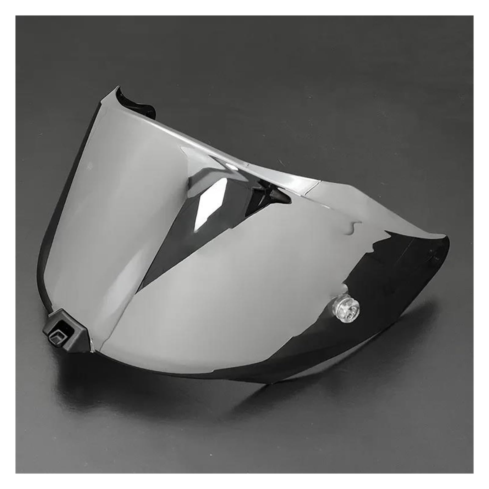 EVURU Helmlinsen-Visier-Ersatz Für K&Y&T R2R Ersetzen Sie das Kratzfeste, staubdichte Windschild-Motorradzubehör-Motorradhelm-Visierobjektiv(Silver) von EVURU