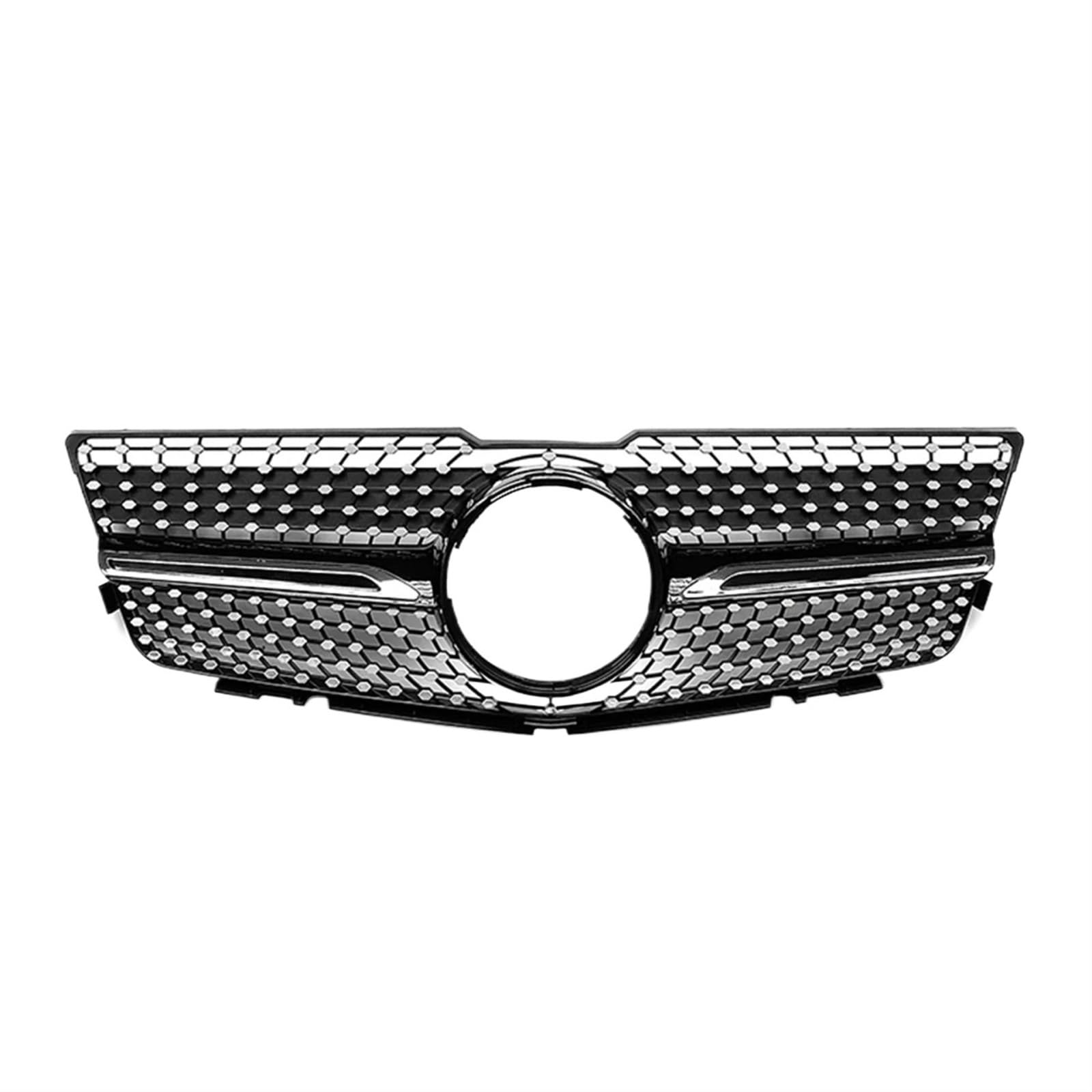 EVURU Kühlergrill Front Grill Für merc&edes Für Benz GLK Klasse X204 2008-2012 GLK250 GLK350 GLK300 Racing Grill Front Grille (Color : Black), d15h514f66 von EVURU