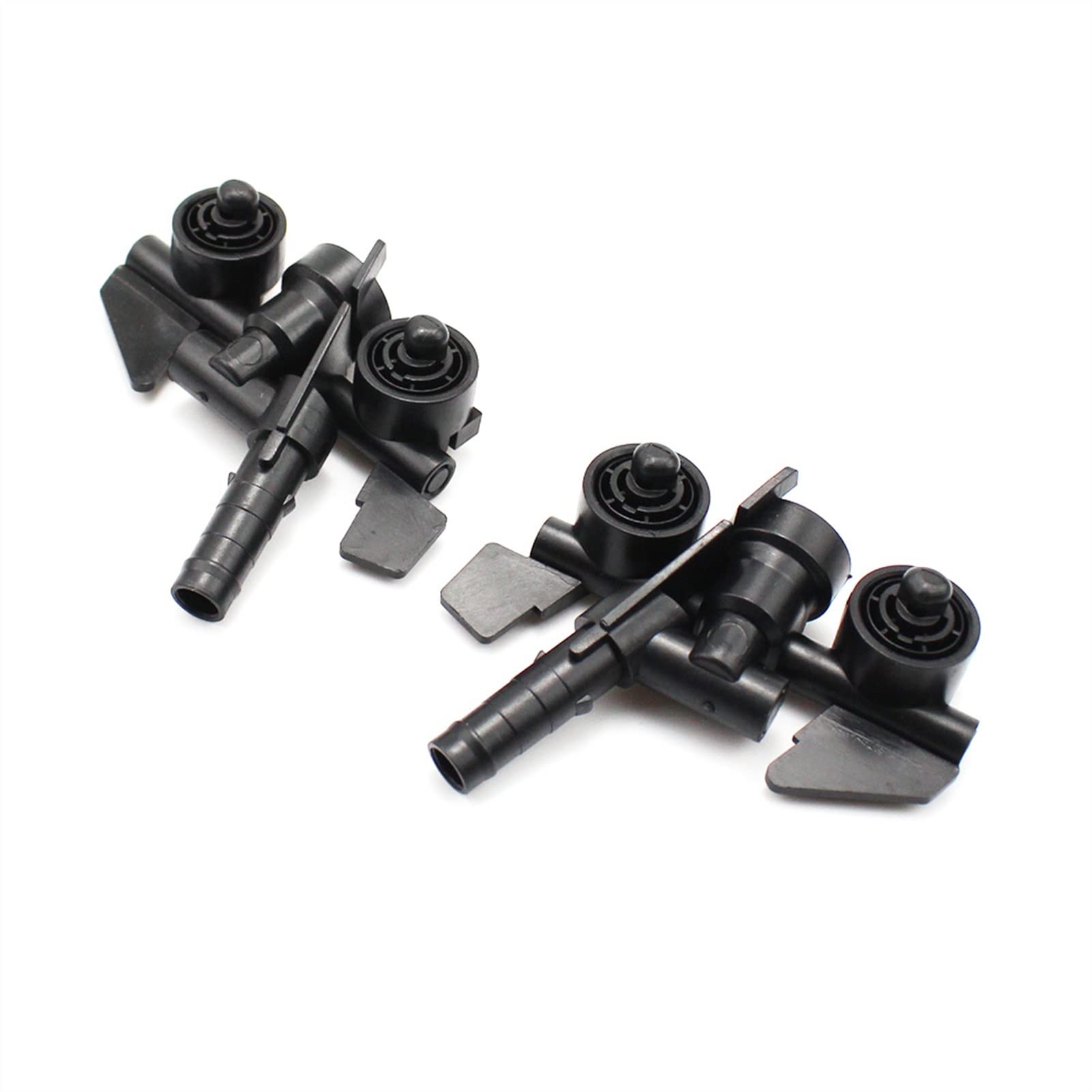 EVURU Scheinwerferwaschanlage Sprühdüse Scheinwerfer Reinigungssprayer Jet Fit for BMW 3. Serie E46 M3 323i 325i 330i Scheinwerfer-Waschdüse (Size : Pair) von EVURU