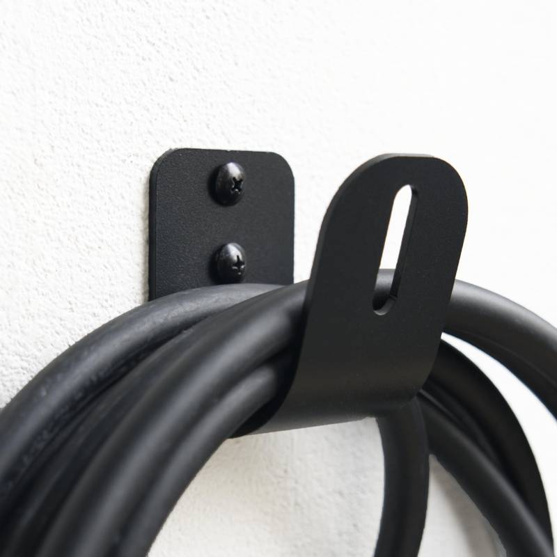 EVify Typ 2 Kabelhalterung, Wandhalterung für Ladekabel • Stabile Halterung mit glatten Kanten, inkl. Montagezubehör von EVify