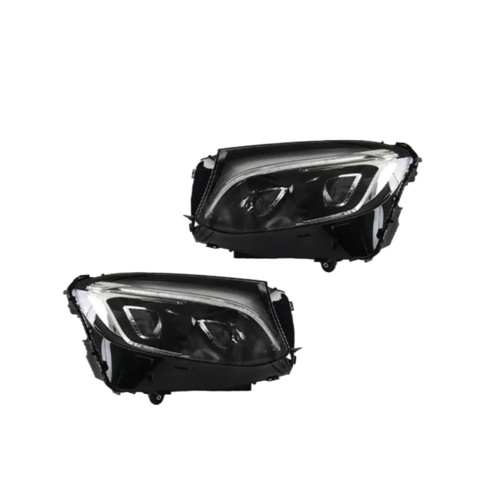 EWOPILNEX Compatible With Benz Glc W253 2016-2019 Front Lights Assembly Upgrade High Configure X253 LED Projector Lens Auto Headlights Accessories von EWOPILNEX