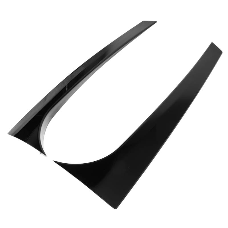 EXAOMBLE 1 Paar Seitenspoiler Fahrzeugspoiler Auto-exterieur-zubehör Fensterdiffusor Cooles Autozubehör Auto Heckscheibenspoiler Autospoiler Universal Auto Versorgung Plastik Black von EXAOMBLE