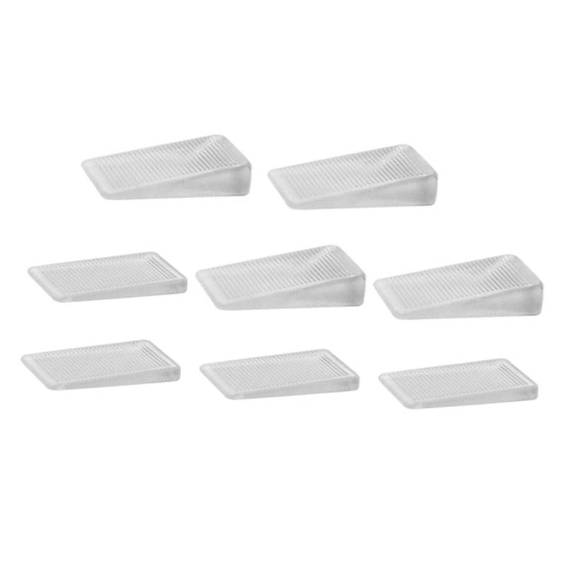 EXCEART 8St Möbelmatte door stops abtreter antirutsch pad rutschhemmende pads antirutschunterlage Türkettenschloss Draht verriegeln Türkeilstopper Richtmaschinen für Haushaltsmöbel PVC von EXCEART