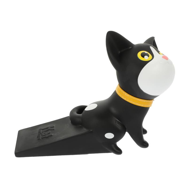 EXCEART Cartoon-tier Türstall Dekorativer Tier-türstopper Spielzeugtiere Türkeil Für Zuhause Türverkleidung Schwere Tür Bodenkeil Für Tür Türkeilstopper Cartoon-tier-türstopper Pvc Black von EXCEART