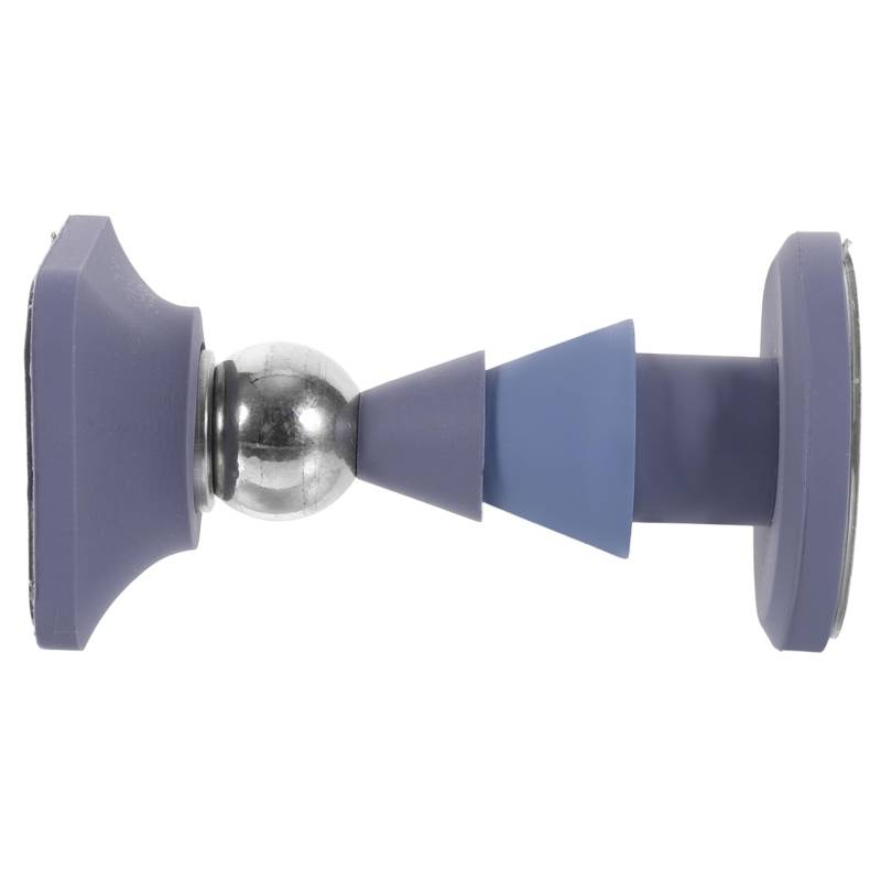 EXCEART Film Toilettentürstopper Türstopper für die Unterseite der Tür Kontrolle Ring Wand augplatte saugnäpfe kommerzieller Türstopper wiederverwendbarer Türstopper weiches Gummi Sky-blue von EXCEART