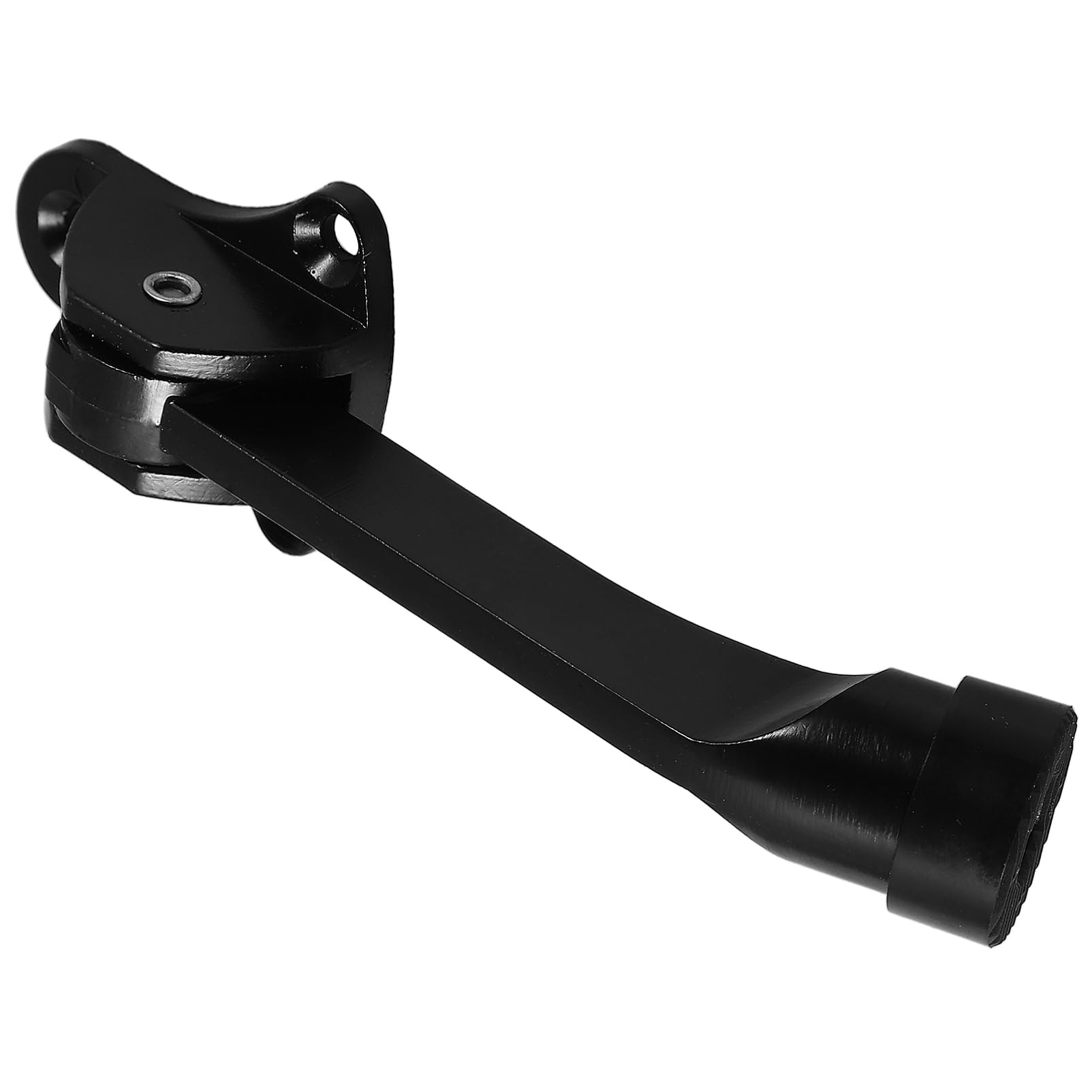 EXCEART Fuß Türstopper Tür offen halten Türknauf Schwerlast-Türstopper Türbodendichtung robuster Türhalter Türstopper Boden gewerblicher Türstopper Stopper für Tür Zinklegierung Black von EXCEART