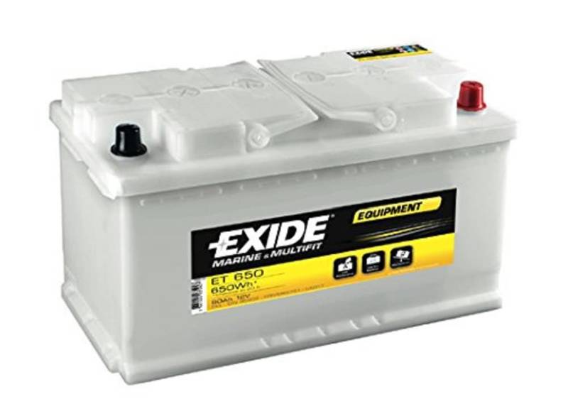 BATERÍA 12V/90AH - 800 CCA - EXIDE EQUIPMENT ET650 von EXIDE