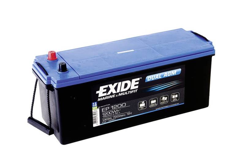 Exide Batterie Dual AGM 140 Ah von Exide