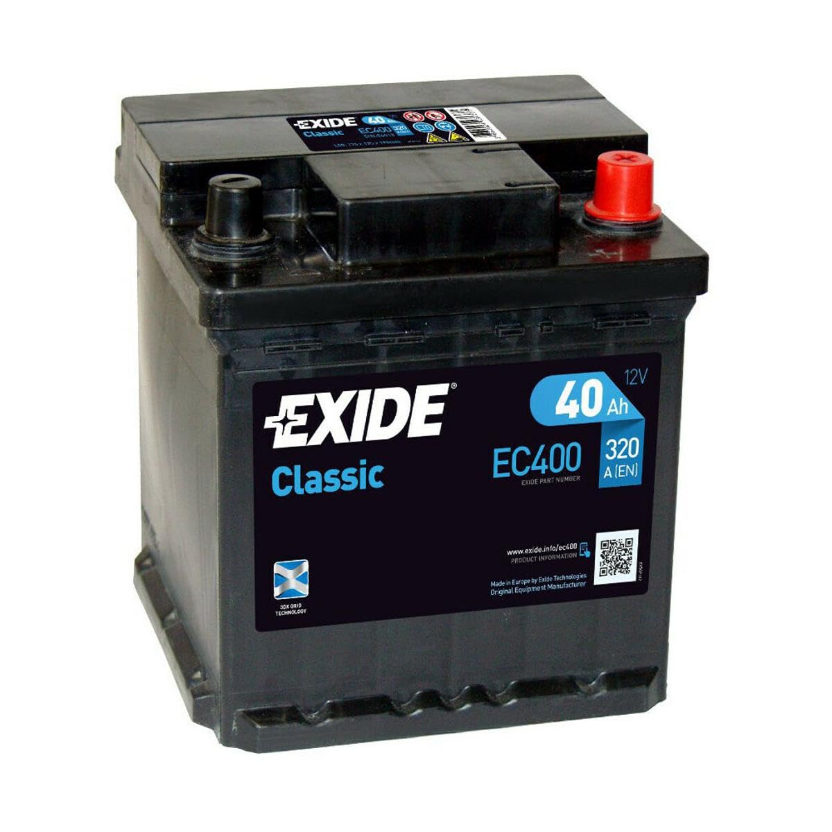 Exide EC400 - Starterbatterie von EXIDE