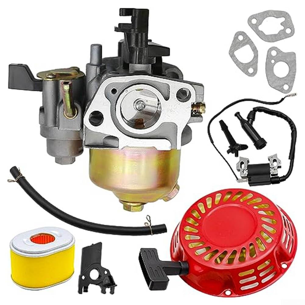 EXTRWORY Ersatz-Vergaser-Kit für GX120 GX140 GX168 5 PS 5,5 PS 6,5 PS für Honda EG1400 Motor 10367 10362 10361 von EXTRWORY