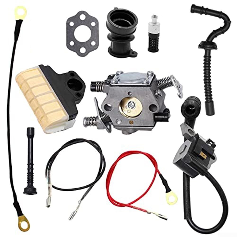 EXTRWORY WT-286 Vergaser-Kit für Kettensäge 1123 160 1650 Tune Up Kit Ersatz-Luftfilter für Modelle 021 025 & MS210 MS250 von EXTRWORY