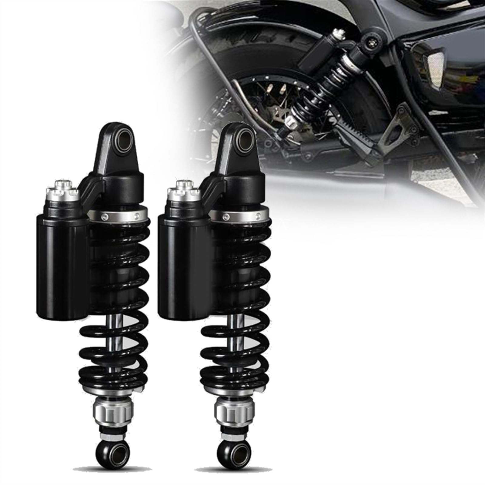 Motorrad-Stoßdämpfer Für H&arley D&avidson 1200 Custom Modifikationszubehör Für Hintere Stoßdämpfer 320 Mm 330 Mm von EYNLDS