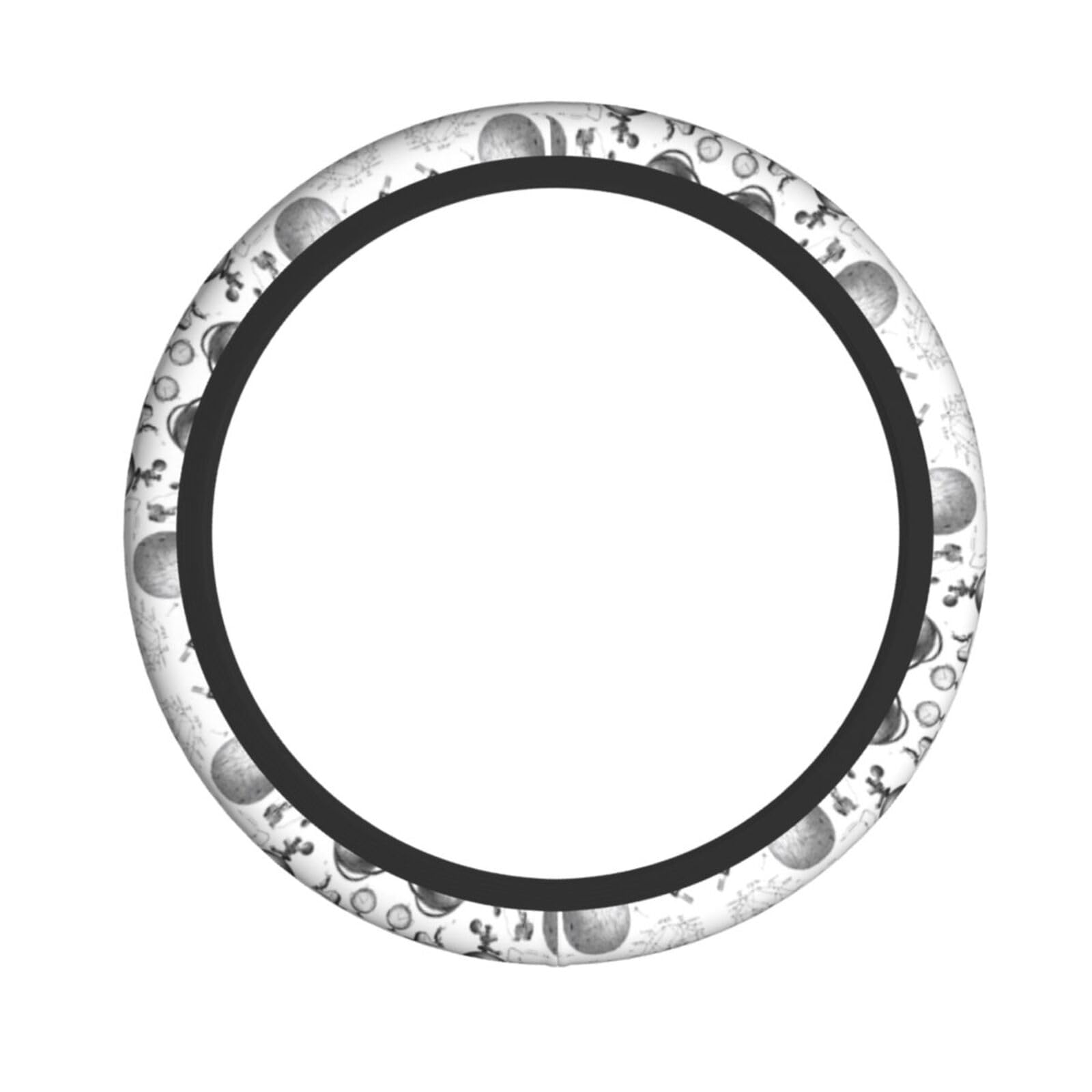 Physik-Druck-Lenkradbezug, rutschfest, UV- und Sonnenschutz, universelle Passform, 38,1 cm (15 Zoll), für Damen und Herren von EZDLOWVBA