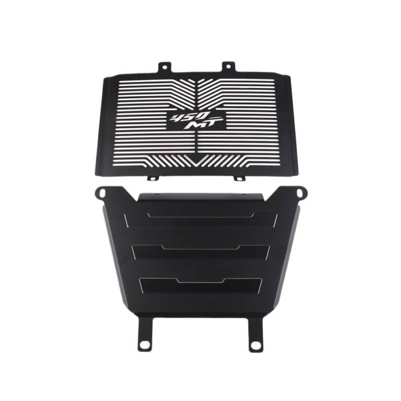 Motorrad Kühlerschutzgitter Motorrad Zubehör Front Schild Wasser Tank Schutz Net Motor Abdeckung Fan Schutz Grille Für CF&Moto 450MT MT450 2024 von EZRMIVB