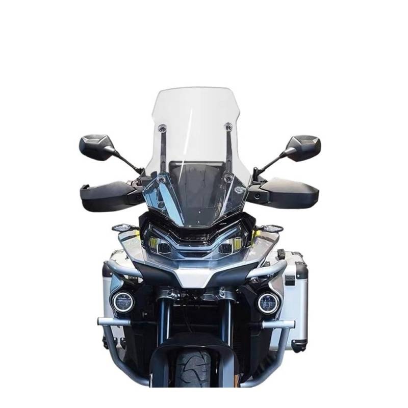 Motorrad Luftstrom Windabweiser Für CF&Moto 800MT 800 MT MT800 52CM/57CM Motorrad Bildschirm Windschutzscheibe Windschutz Windabweiser Transparent von EZRMIVB