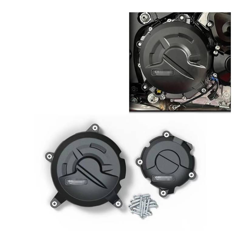 Motorrad Motor Seitenschutz Cover Für Su&zuki GSX1300R Hayabusa 2021 2022-2024 Motorrad Lichtmaschine Kupplung Schutz Abdeckung Zubehör Motor Abdeckung von EZRMIVB