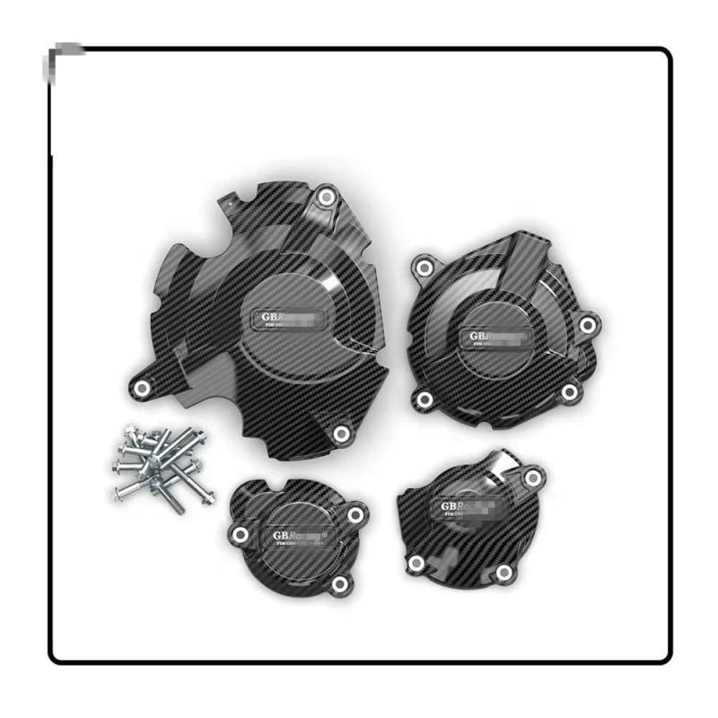 Motorrad Motor Seitenschutz Cover Für Su&zuki GSXR 600 750 2004~2005 GSXS750 2017~2023 Motorrad Lichtmaschine Kupplung Schutz Zubehör Motor Abdeckung von EZRMIVB