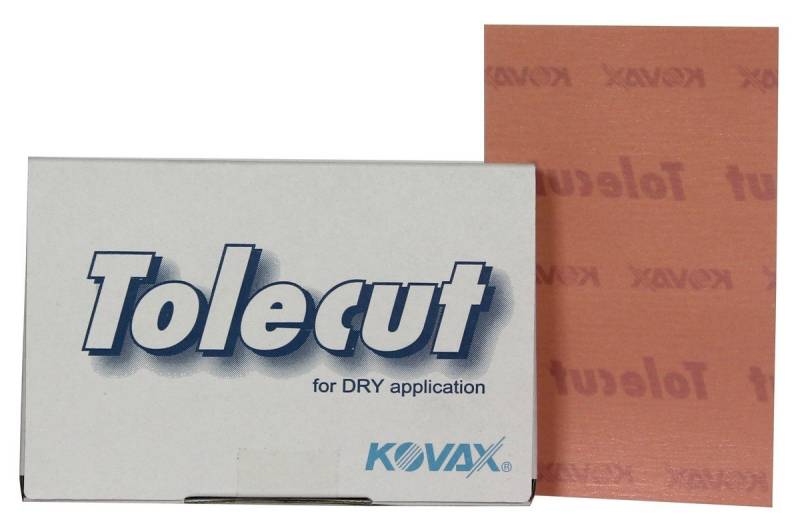 KOVAX TOLECUT P1500 Streifen 70 x 114 mm PINK / Rosa von Eagle Abrasives