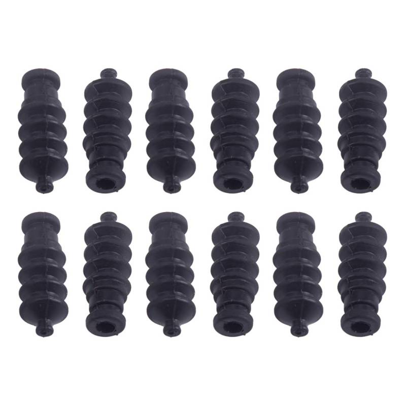 12 stücke 37mm Push Rod Dichtungen Gummibalg Für RC Boote Wasserdicht von Eastar