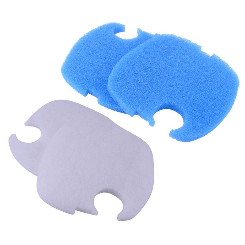 4 Stücke Blau Weiß Aquarium Filter Pad Schaum Schwamm Ersatz Fit Für SUNSUN GRECH Kanister von Eastar