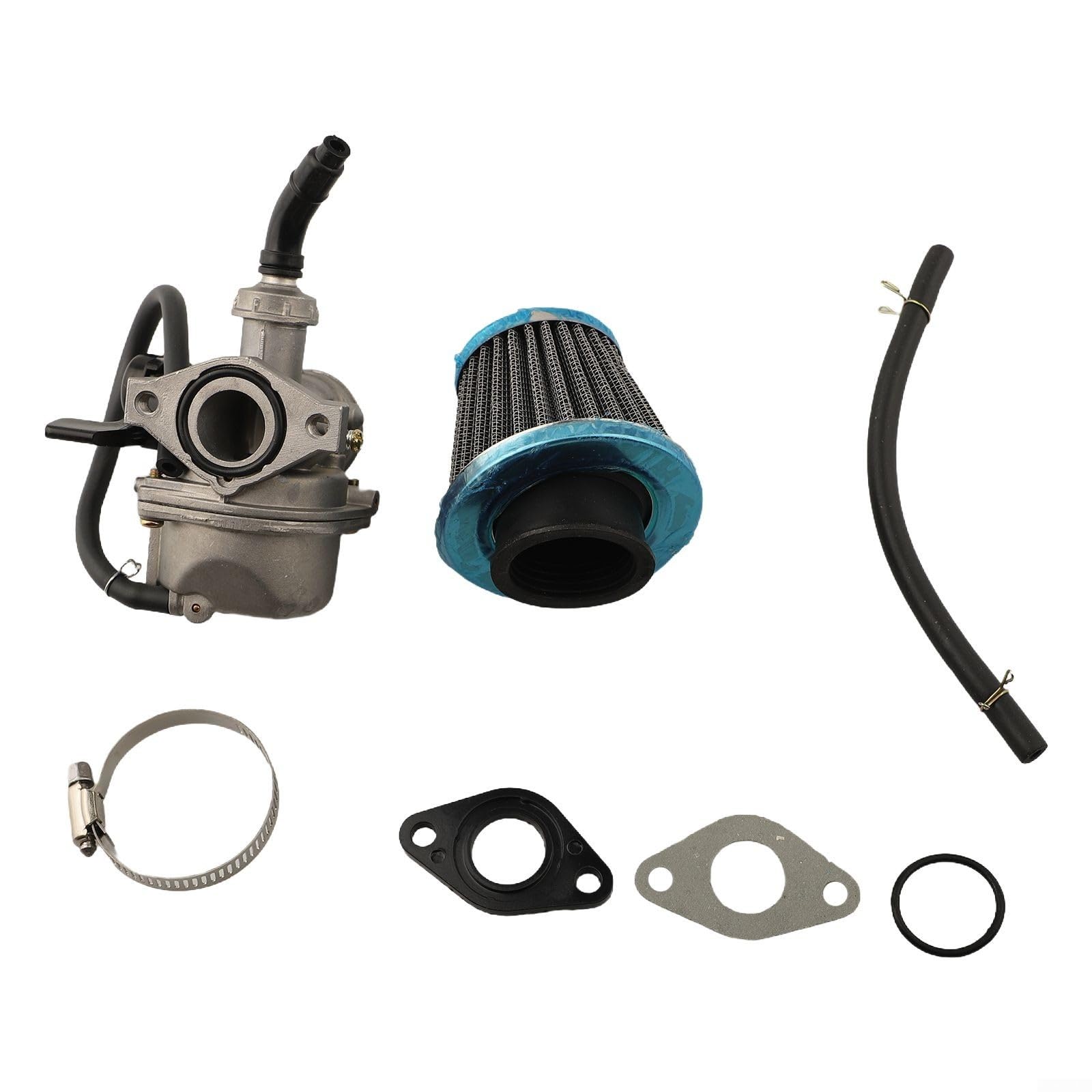 19 mm Vergaser mit Luftfilter PZ19 für Motorradmotoren von 50 cc bis 125 cc von EasyByMall