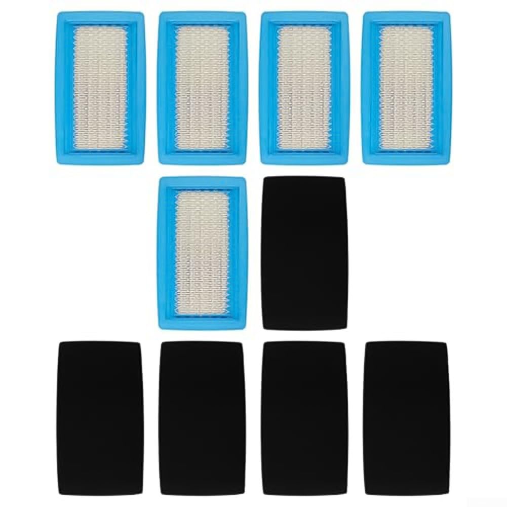 5er-Pack Luftfilter & Vorfilter-Set, Luftfilter für Echo PB-8010 und PB-9010 Rucksack-Laubbläser, erhält die Motorleistung von EasyByMall