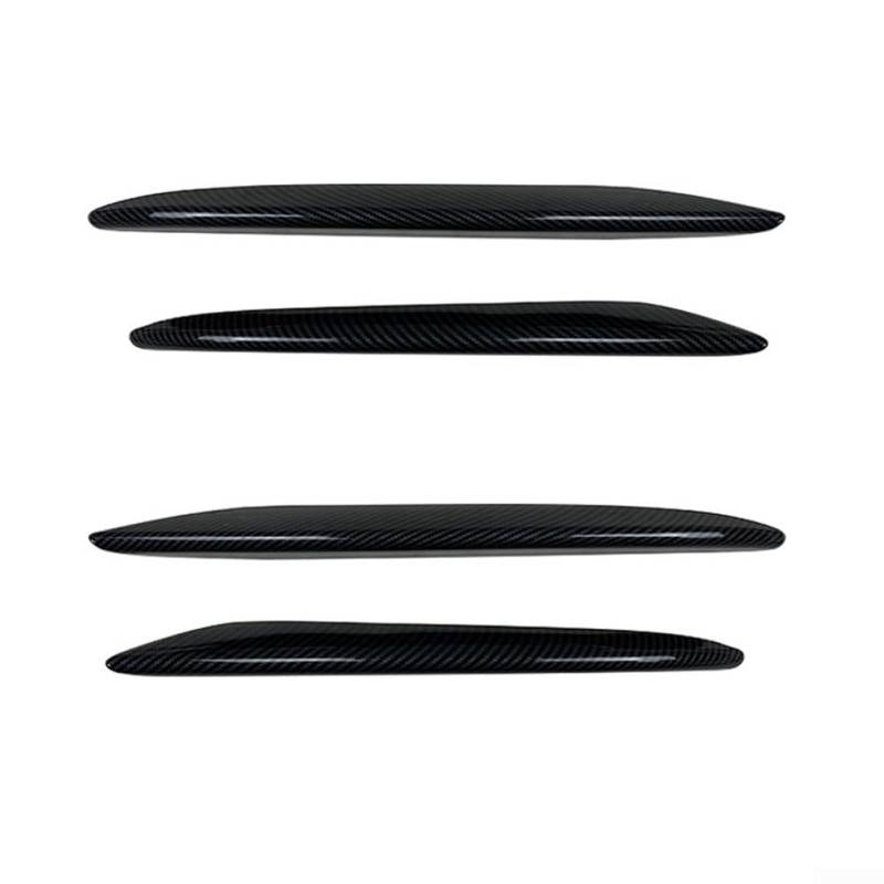 Auto Frontstoßstange Lippe Splitter für Mercedes Für Benz E Klasse W213 Line Sedan 2016 2020 (Carbon Look Set) von EasyByMall