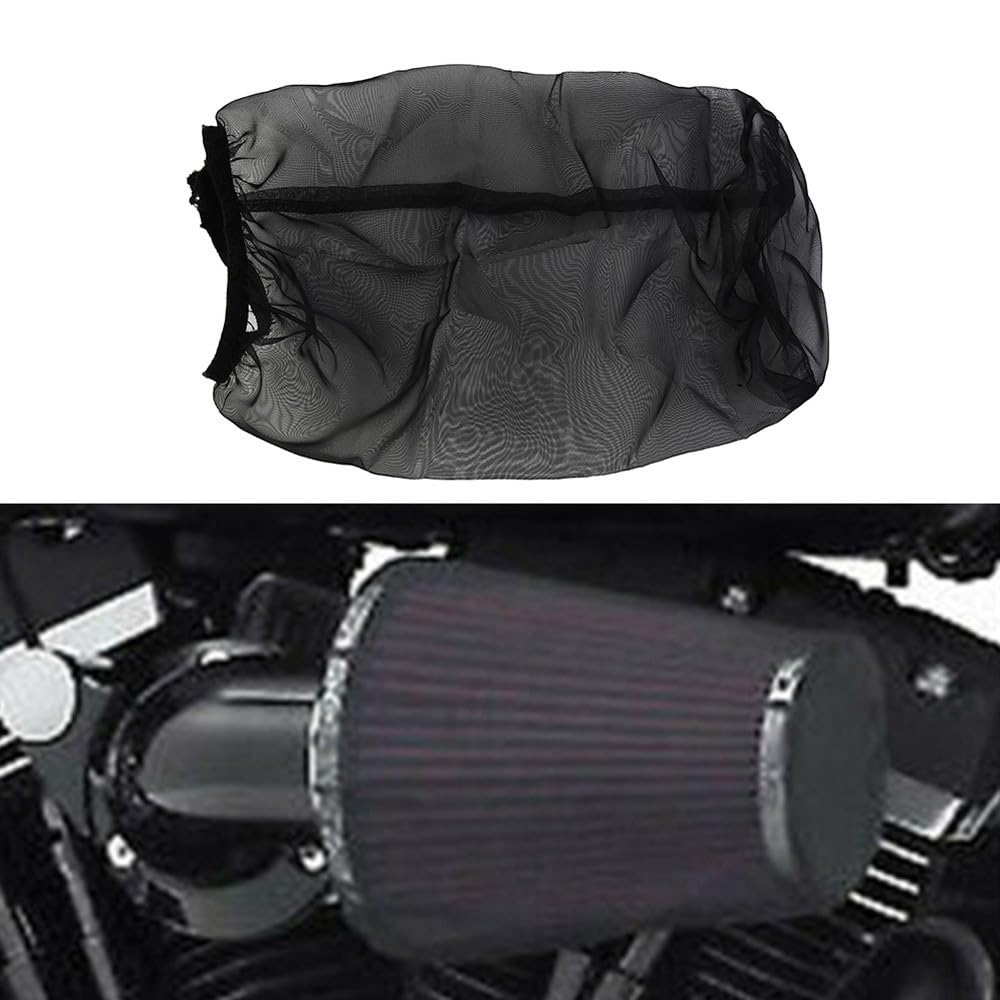 Breather Air Filter Cleaner Rain Sock Cover for Motorcycles Waterproof and Dustproof Protection von EasyByMall