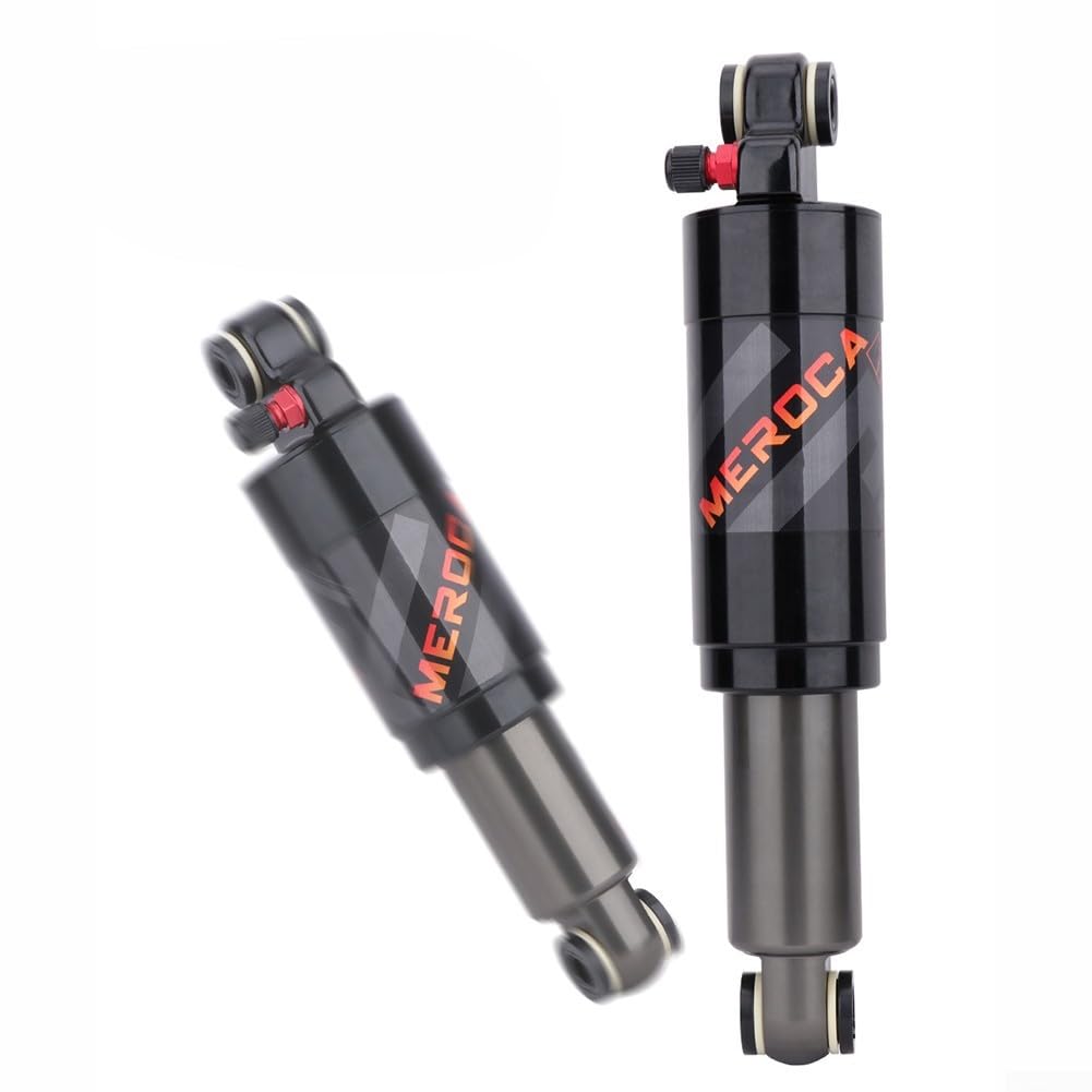 Cycling Essential Stabiles Fahrrad Air Rear Shock Lockout Entwickelt für optimale Leistung auf unebenen Straßen, mehrere Größen erhältlich (200 mm) von EasyByMall